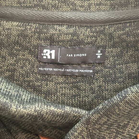 Le 31 par simons forest green pullover sweater shawl neck women’s sz medium knit - Picture 8 of 11